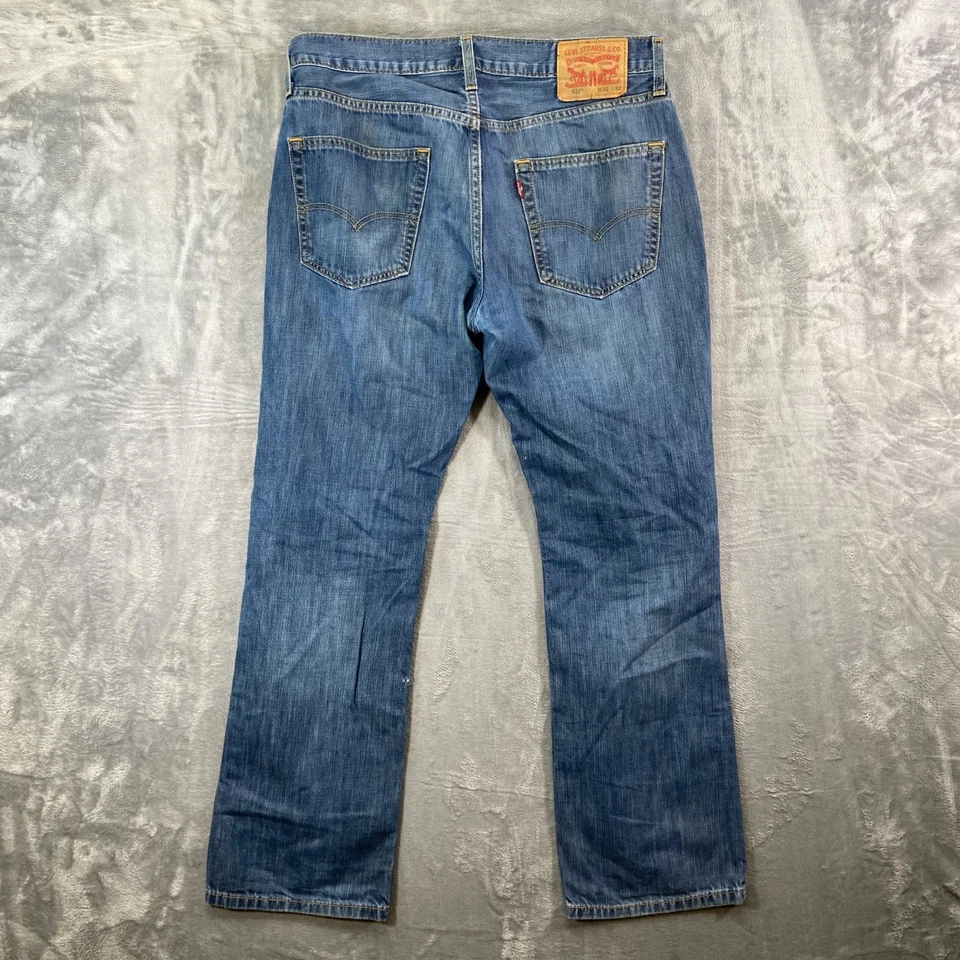 Jeans masculino Levi's 527 bootcut 32x32 azul lavagem média jeans - Imagem 3 de 4
