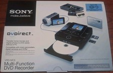 Grail Alert SONY DVDirect Mini  DVD Burner with AVCHD Recording  VRD-MC6 New