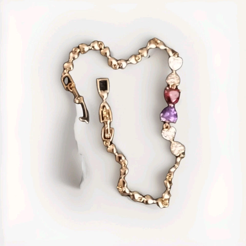 ❤️⁍🔥Clean ❤️�🔥玫瑰金填充手链 ❤️⁍🔥 7 英寸 ❤️⁍🔥 — 第 2/4 张图片