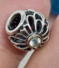 pandora Retired Two Tone Vintage Allure Charm