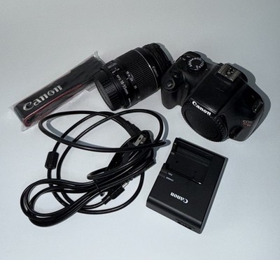 Canon EOS Rebel T3 Digital SLR Camera + Canon 18-55MM Lense