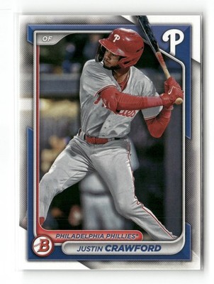 2024 Topps Bowman - Justin Crawford #BP-17 ROOKIE (RC)