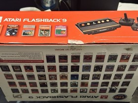Atari Flashback 9 HDMI Home Console Black w/ 2 Joysticks, 110 Built-In Games