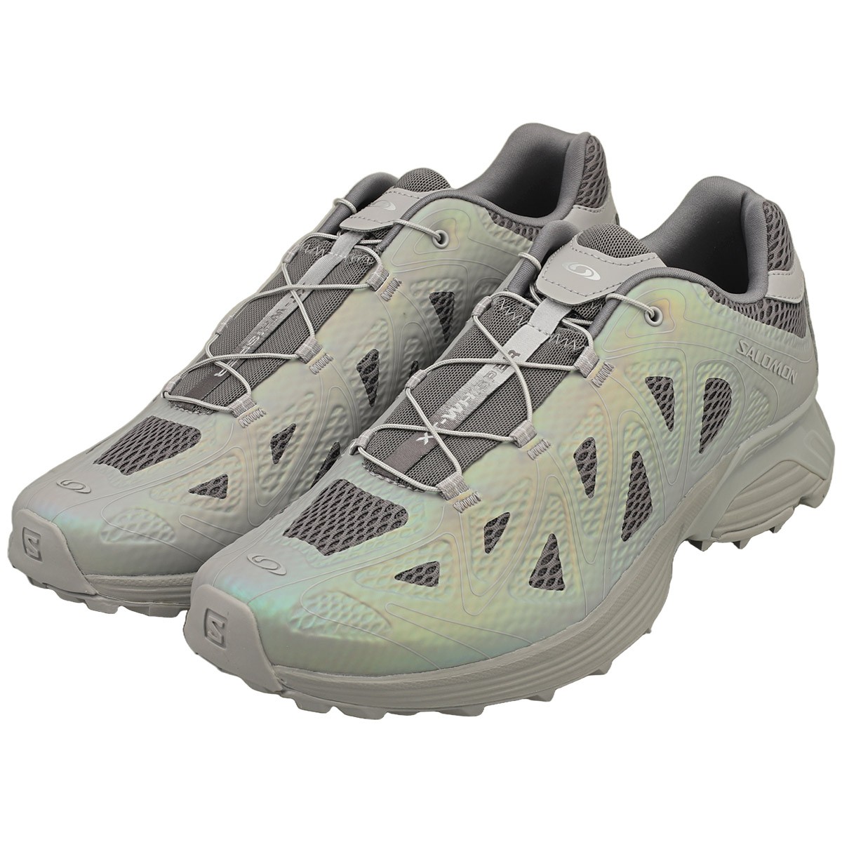 Salomon Xt-Whisper Void Running Sneakers in Alloy Castlerock - 12
