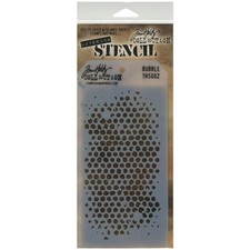 Stampers Anonymous THS-002 Tim Holtz Layered Stencil, 1 Pack, multi-colored