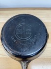 Griswold Cast Iron skillet Fry Pan 6  Wide Nickle Plated 699H Double Pour Spout — photo 5