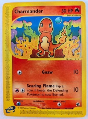 Charmander 098/165 Pokémon TCG 2002 Expedition Base Set e-Reader