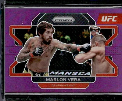 2022 Panini Prizm UFC #56 Marlon Vera Purple Prizms #/149 - Image 1 of 2