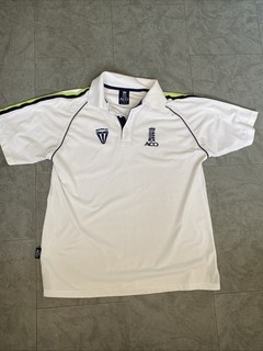 ECB ACO Cricket Umpire’s Cotton Polo Shirt Size XL Used