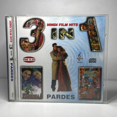 Bollywood Hindi Film Hits 3 IN 1 Pardes, Hamesha, Mere Sapno Ki Rani CD