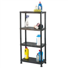 CLEARANCE KCT 4 Tier Plastic Storage Unit Shelving - Ex Return Stock - Bargain