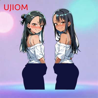 UJIOM Nagatoro Hayase Maomao Wall Sticker Fashion Vintage Vinyl Material Decal