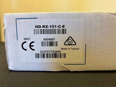 Crestron HD-RX-101-C-E   HDMI over CATx Receiver 6509887 New Open Box