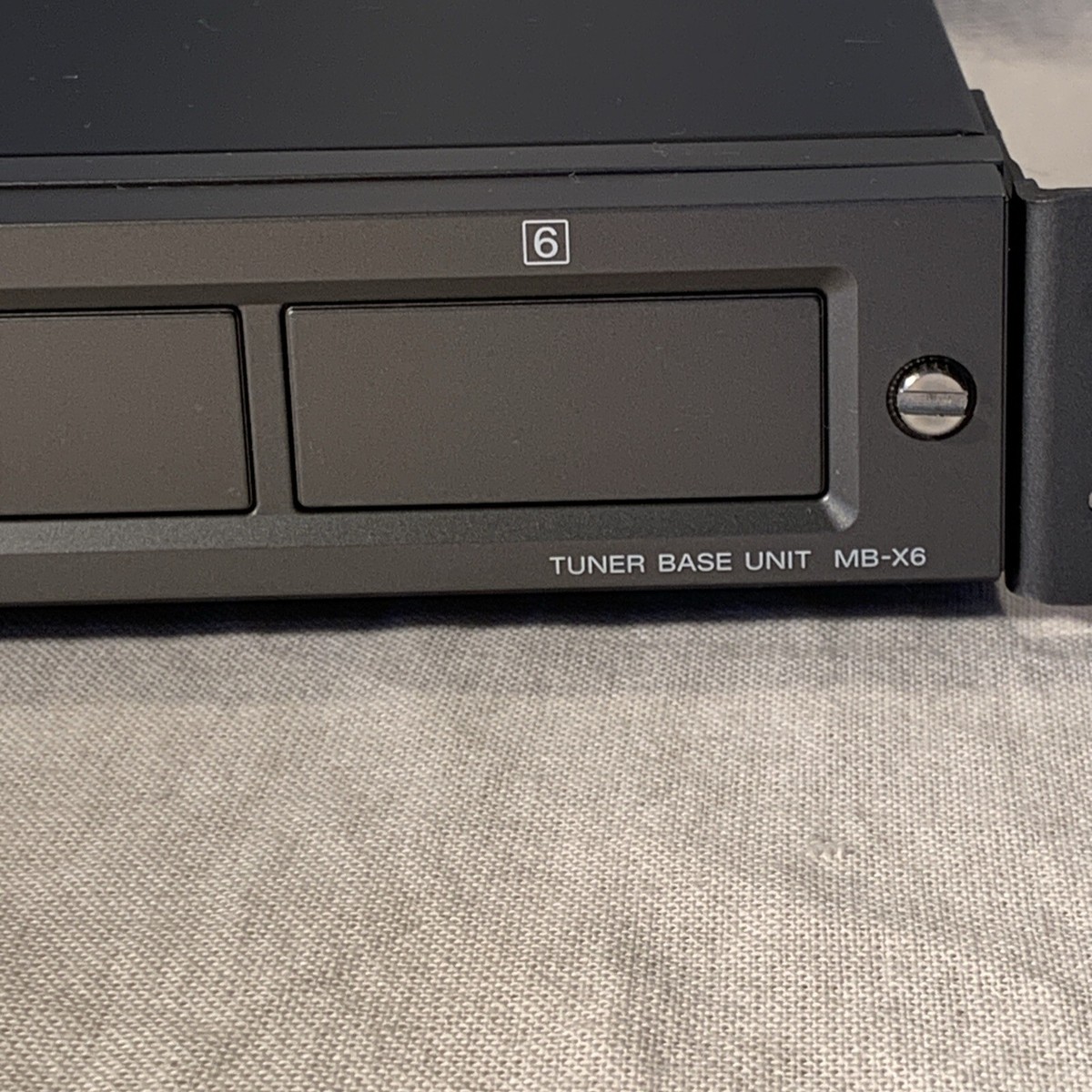 Sony MB-X6 Tuner Base Unit with 2x URX-M2 Modules TESTED WORKING