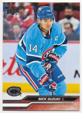 2023-24 Upper Deck #94 Nick Suzuki - Montreal Canadiens