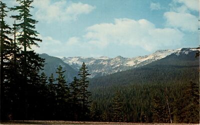 GOAT RIDGE, WASHINGTON, Cascades, White Pass, Puget Sound, Yakima Postcard