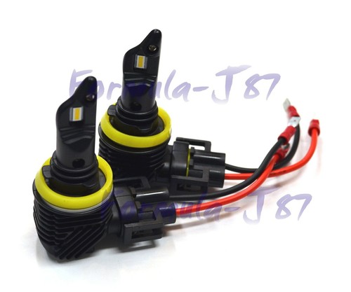 LED M10 Canceler H9B 3000K Yellow Two Bulb Head Light High Beam Replacement Lamp - Picture 2 of 12