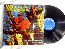 JOSEF SUK MILAN SKAMPA  MOZART SYMPHONY FOR VIOLIN & VIOLA SUPRAPHON ST 50427