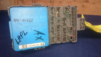 Wiring Diagram PDF: 01 Accord Fuse Box