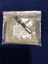 VOLKEL #67587 HSS 0.2598" SQUARE DRIVE QUICK CHANGE DRILL BIT GERMANY