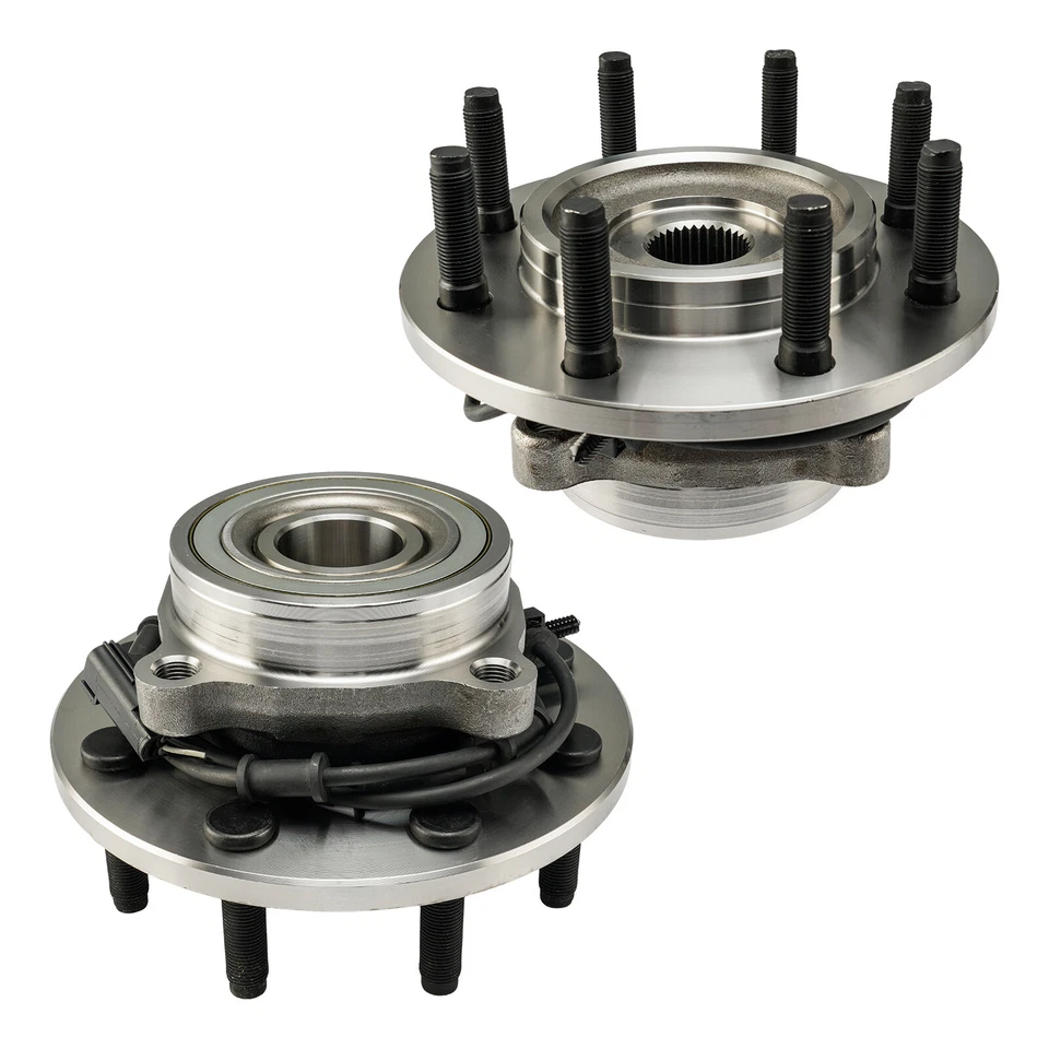 Pair Front Wheel Hub Bearing Assembly for 2003 2004 2005 Dodge Ram 2500 3500 4WD Foto 3 de 4