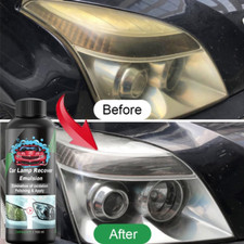 Car Headlight Restoration Kit Scratch Remover Oxidation Cleaner Polishing