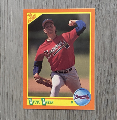 1990 MLB Score Rookie & Traded | Steve Avery RC | #109T | Atlanta