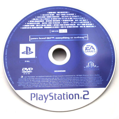 PS2 / Playstation 2 - James Bond 007: Everything or nothing Demo Disc nur CD