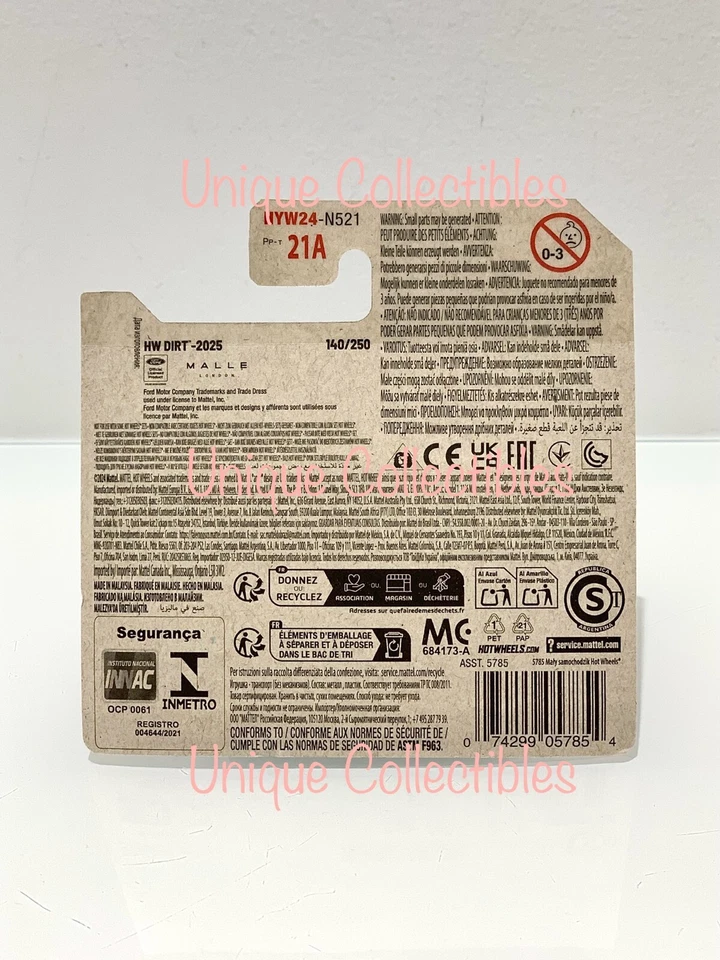 Hot Wheels Ford Model A Custom '31 HW Dirt 7/10 Short Card Brand NEW - Image 2 of 2