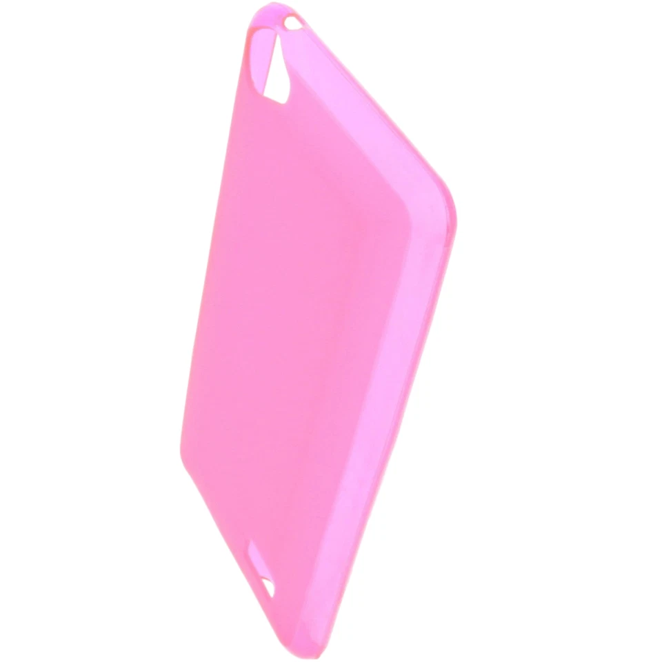 Custodia per Acer Liquid Z6E Cellulare Cover Protettiva TPU IN Gomma Rosa - Immagine 2 di 4