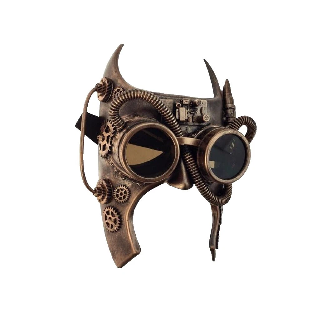 Máscara Steampunk Disfraz Adulto Unisex máscaras y antifaces