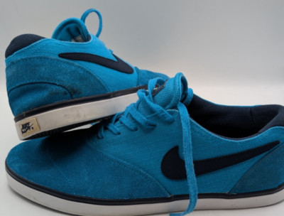 Nike SB Eric Koston 2 Herren UK 11 Low Top 641868 - 444 Blue Lagoon