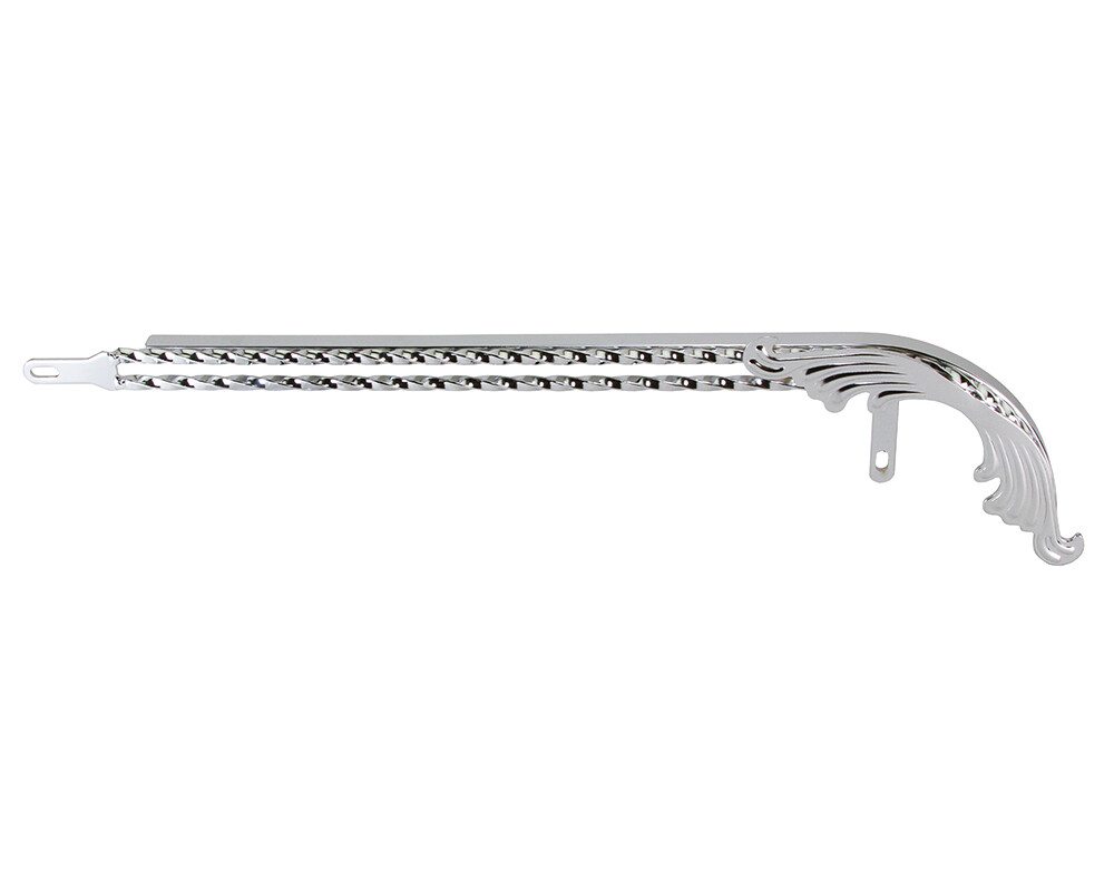 Chain Guard Wing Double Twisted For 20" Bikes Lowrider Cruis
