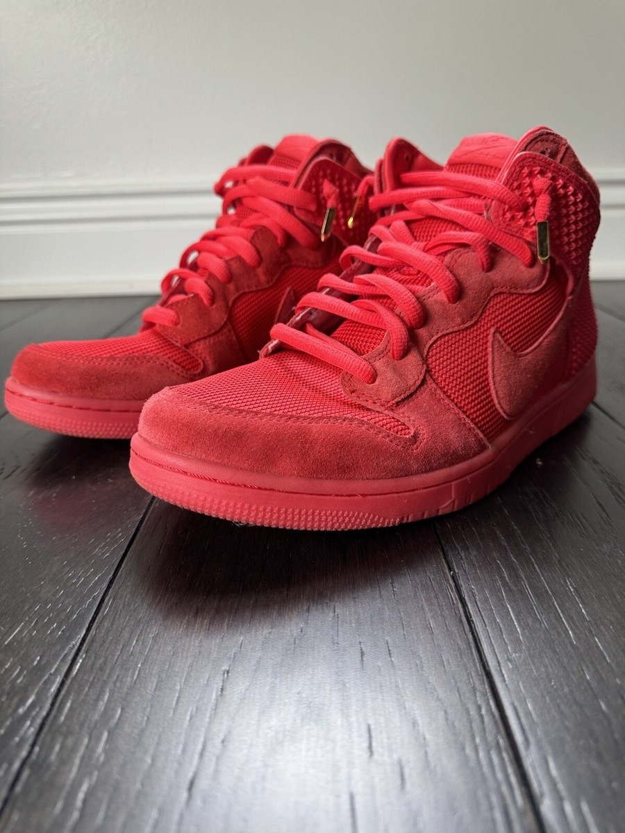 Nike Dunk Hi CMFT Premium 'Red October' Size 11.5 705433-601 VNDS+