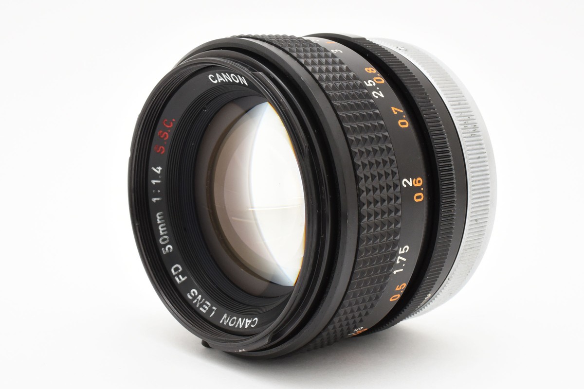 Excellent++++] Canon FD 50mm 1.4 S.S.C Standard Prime Lens