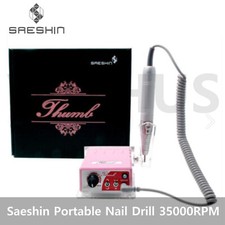 Portable Nail Drill Electric Nail Art Drill File Machine 30,000RPM