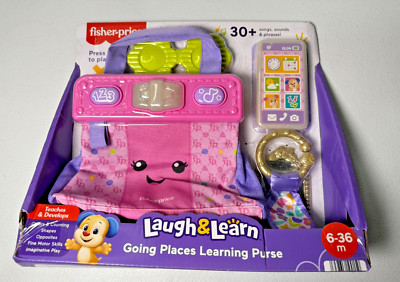 Fisher-Price Laugh & Learn Going Places Learning Purse   Interactive Toy (Read)