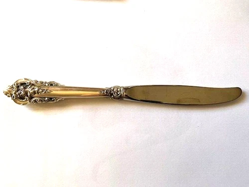 WALLACE '' GRANDE BAROQUE'' 925 STERLING SILVER  KNIFE