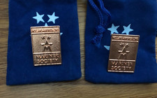 2 Lapel Pins Holland America Mariner Society Cruise Ship Loyalty Program & bags