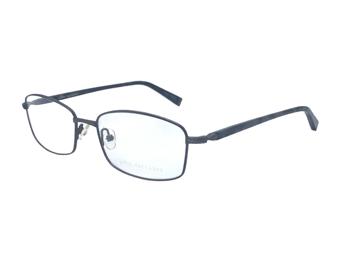 John Varvatos Eyeglasses V150 Antique Gunmetal 56mm Metal - Made