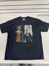 Vintage 2002 Bruce Springsteen The Rising concert tour t-shirt XL Made In USA BL