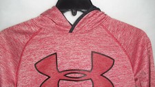 Under Armour Storm1 Youth Hoodie Size YLG/JG/G Red Loose Fit 