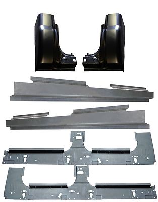 99-17 Ford Super Duty Crew Cab Inner  Full length outer Rocker Panel Cab Corners