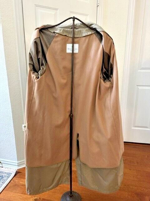 Vintage Bill Blass Trench Overcoat 40 Short | eBay