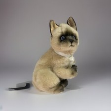 Vintage Applause Avanti Siamese Cat Jockline Plush Cat Stuffed Animal 10 Tag