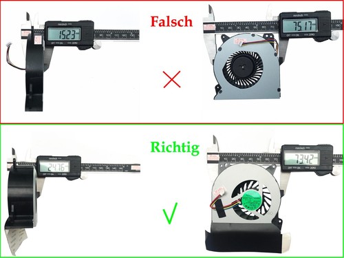 Lüfter Kühler FAN CPU version Big ca.25mm für Model: AB07512HX26DB00-00CWG750 - Afbeelding 2 van 9