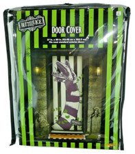 Beetlejuice Sandworm Door Cover Halloween Party Decoration Snake Monster Banner