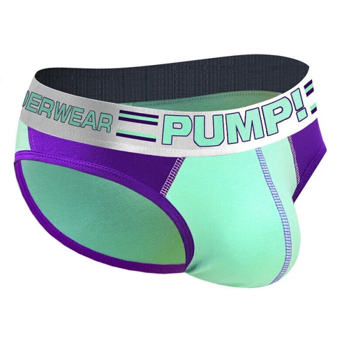 PUMP UK Men Sexy Low Waist Briefs Bikini Underwear Underpants Sports Jockstrap - Picture 8 of 9