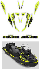 SEADOO Explorer PRO manta green for 2023-24-25 graphics kit stickers decals set