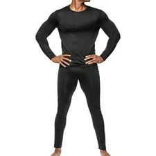 Body Glove  Men's Thermal 2 Piece Fleece Lined Base Layer Set PICK SIZE